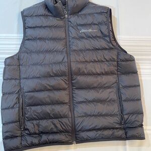 Eddie Bauer EB 650 black Quilted Insulated Vest